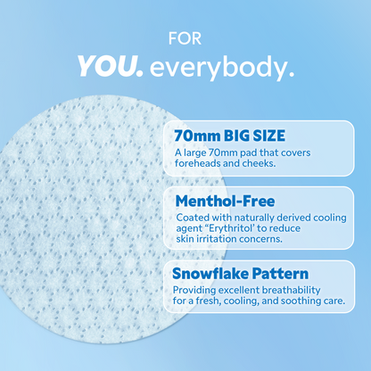 Ice-Cooling Toner Pack Pads